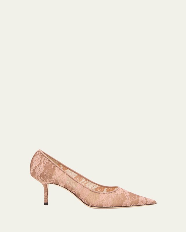 Love Lace Stiletto Pumps